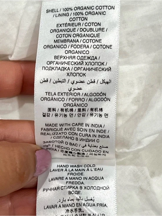 DÔEN Quinn Eyelet Dress Salt White Cotton Romantic Prairie NEW NWT - Picture 9 of 9